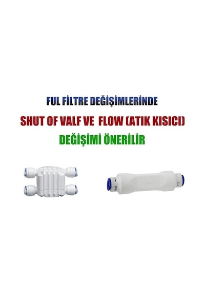 Blyss Açık Kasa Su Arıtma Filtresi 7 Li Filtre Seti
