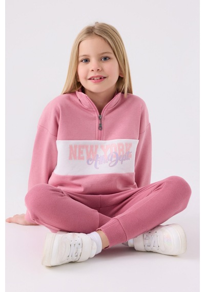Rolypoly Kız Çocuk Pembe Eşofman Takımı Rp3485-c-v1 Pembe Rolypoly Kız Çocuk Pembe Eşofman Takımı Rp3485-c-v1 Pembe