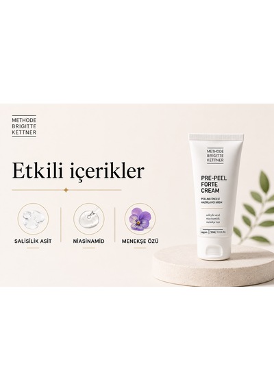 Methode Brigitte Kettner Pre-peel Forte Cream 30 Ml Peeling Öncesi Hazırlayıcı Krem