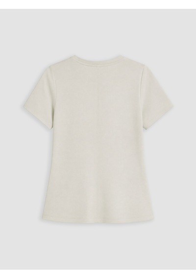 Lcw Vision Bej Soft Touch Peplum Bluz