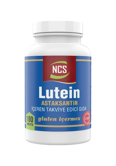 Lutein 15 Mg Astaxanthin 180 Tablet Biotin 180 Tablet Çinko