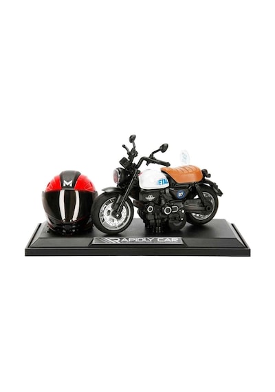 5835 Motosiklet 1 14 Kasklı Figür Pb 3r Ses Işık
