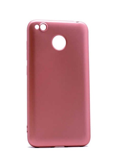 Xiaomi Redmi 4x Kılıf Zore Premier Silikon Kapak Rose Gold