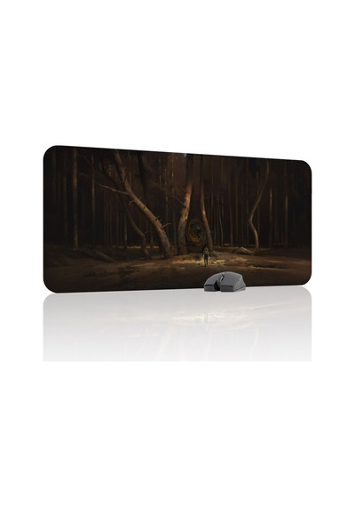 Stalker Kaymaz Dikişli Kauçuk Oyuncu Mousepad V5 - 90x40 Xxl Gaming Mouse Pad Fare Altlığı