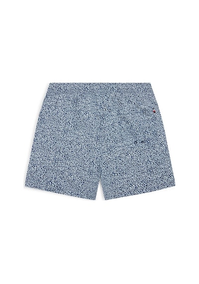 Tommy Hilfiger Medıum Drawstrıng Prınt Erkek Mavi Deniz Şortu - Um0um03491