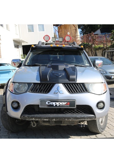 Mitsubishi L200 2007-2015 Yıl Aralığı Uyumlu Ön Kaput Büyük Scoop