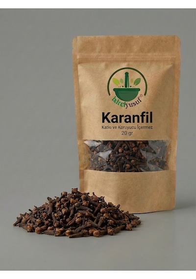 İxirciyusuf Karanfil Tane Karanfil Cloves Whole Cloves Syzygium Aromaticum Doğal Baharat 20 G