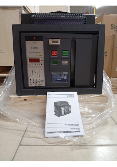 Sigma Termik Manyetik Şalter 3 Kutuplu - Sfa2500h3 2500a Açık Tip Güç Şalteri