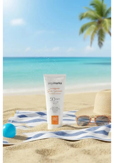 Yeşilmarka Su Bazlı Nemlendirici Güneş Kremi 50 Faktör Spf 50 Ml