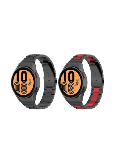 Samsung Uyumlu Galaxy Watch 4 Classic 46mm 20mm Metal Kordon Dönüştürücü Frm Rose Gold