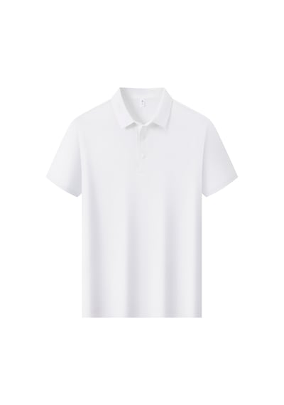 New Performance.arw86193.serintutan-antibakteriyel-yüksek Kalite.çıtçıtlı Polo T.shirt Beyaz