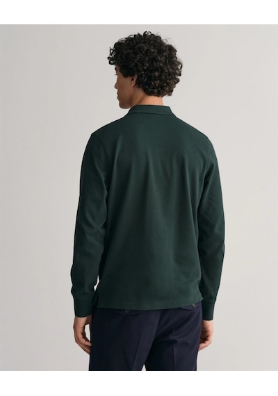 Gant Erkek Yeşil Regular Fit Logolu Polo-yeşil Yeşil