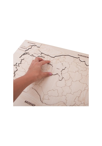 Doğal Türkiye Haritası Puzzle