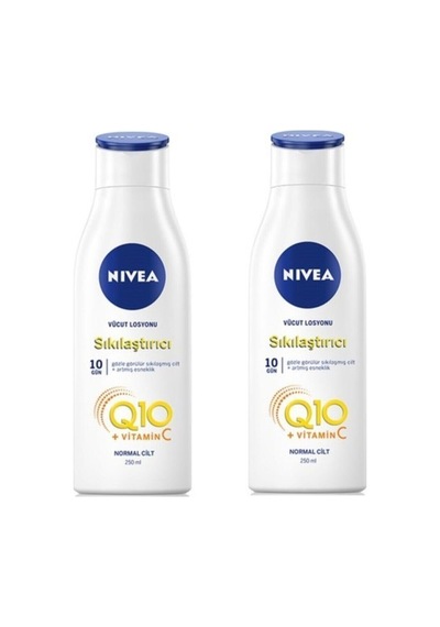 Q10 Esneklik Kırışık Sıkılaştırıcı Vücut Losyonu 2 Li Paket 250+250 Ml
