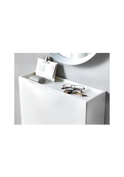 Ikea Trones Ayakkabı Dolabı, Beyaz, 52x39 Cm