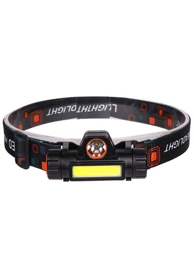 T6 Cree Led Kafa Lambası Işıldak Açık Gri