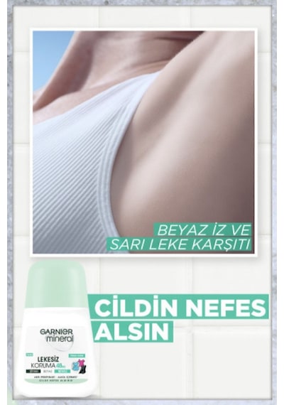 Mineral Lekesiz Koruma Ferah Koku Roll-on Deodorant