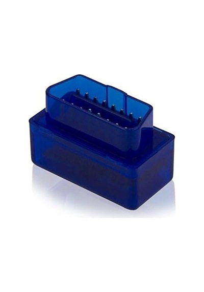 Elm327 Obt2a-s-b Süper Mini Araç Arıza Tespit Cihazı Obd2 V1.5, Mavi