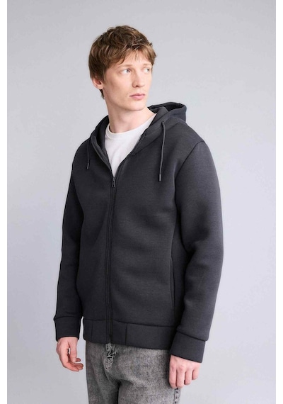 Defacto Kapüşonlu Fermuarlı Sweatshirt G9103AX26SM