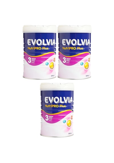 Evolvia Nutripro Plus 3 Bebek Maması 3 x 1000 G Evolvia Nutripro Plus 3 Bebek Maması 3 x 1000 G