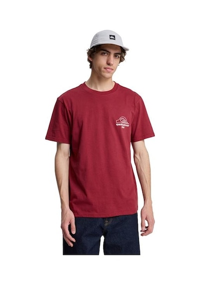 Quiksilver Bliss Point Erkek Bordo Tişört