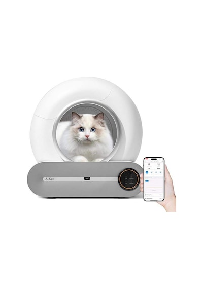 Aıcat Akıllı Kedi Tuvaleti Kum Kabı