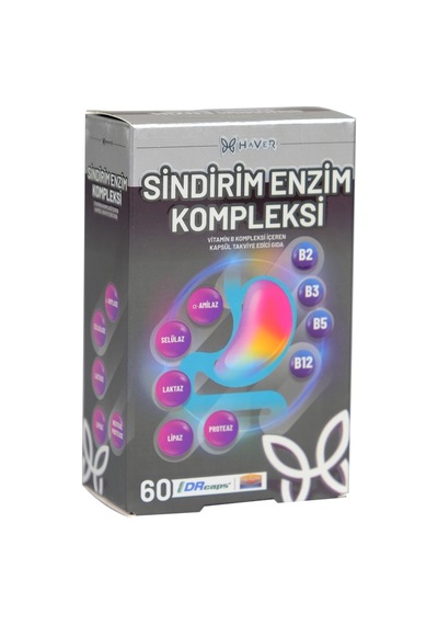Haver Sındırım Enzım Kompleksı 60 Kapsul