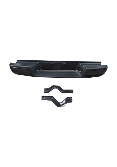 2007-2012 Isuzu D Max Pıck Up Arka Tampon Siyah Plaka Lambalı Bağlantı Sacları İle Birlikte Fpı Oem No:5867017530 Tst2064