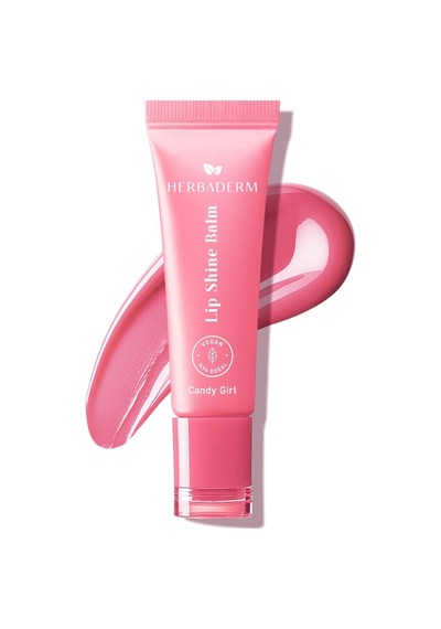 Herbaderm Tatlı Şeker Aromal Parlatıcı Dolgunlaştırıcı ve Onarıcı Vegan Dudak Balmı 10 ML
