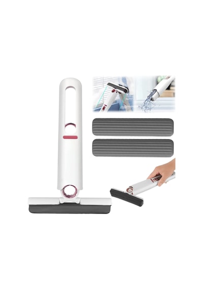 Mucit Home Tek Dokunuş Mini Mop Mutfak, Banyo, Cam, Araba Uyumlu