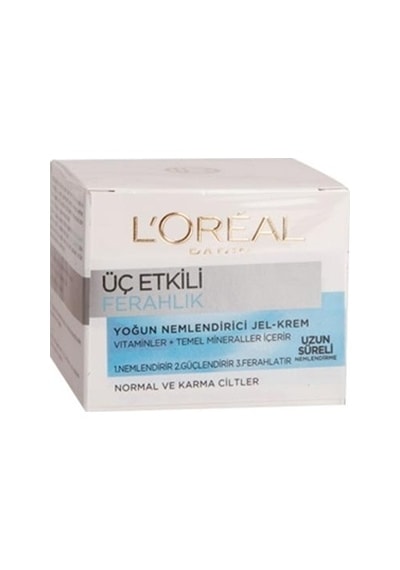 L'Oreal Paris 3 Etkili Ferahlık Gündüz Bakım Kremi 50 ML