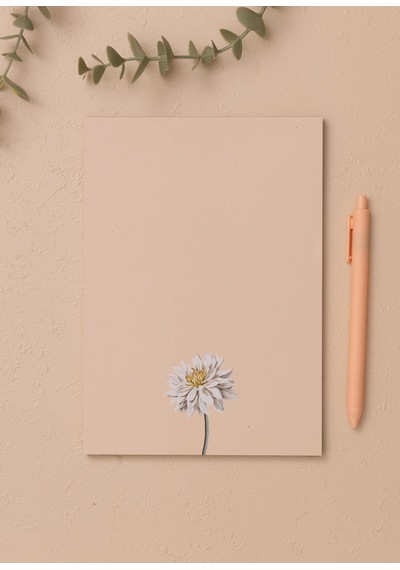 The Mia Art Line Mini Notluk Dahlia 15 X 21 Cm 40 Yaprak