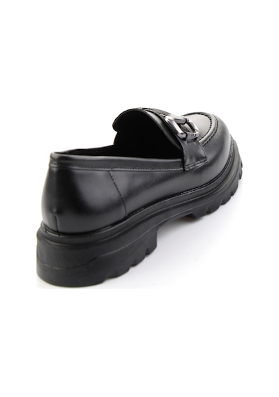 Bambi Siyah Kadın Loafer Ayakkabı K01997011109 Siyah