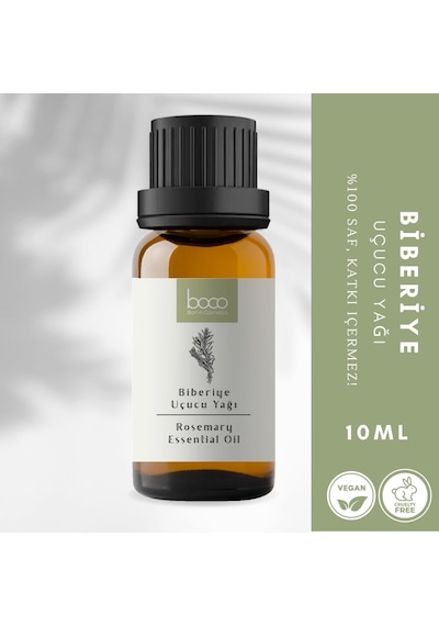 Biberiye Uçucu Yağı, Aromaterapi, Buhurdanlık, Difüzör, Masaj, Koku, Uyku, Banyo, Spa, Cilt Ve Saç Bakımı İçin Esansiyel Yağ /10 Ml/rosmarinus Officinalis Diğer