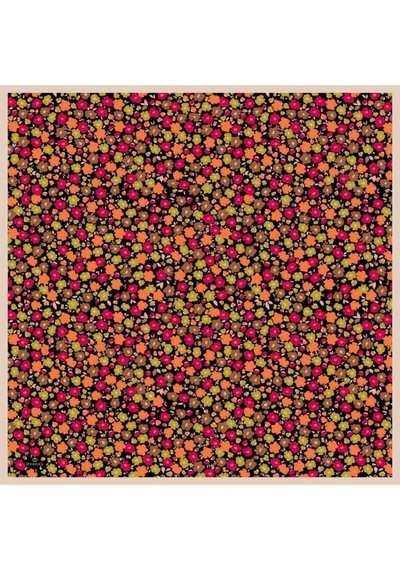 İpekhan Marrakech Koleksiyon Soft Eşarp 1192 - 15 Siyah/manekşe Siyah/menekşe