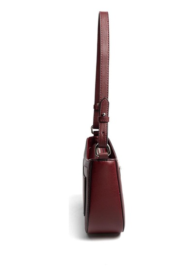 Silver Polo Sp1132 Kadın Çapraz Çanta Düz Bordo-bordo