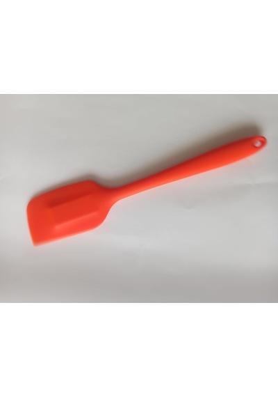 Silikon Spatula Ve Sıyırıcı, Tek Parça Tasarım 2, Turuncu Diğer