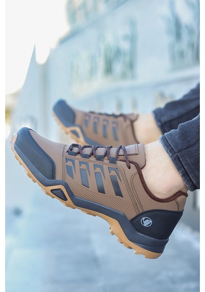 Vojo P7 Suya Dayanıklı Outdoor Kışlık Erkek Ayakkabı Bot 267800001804 50 Vizon