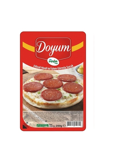 Pınar Doyum Dilimli Sucuk 250 G 2 Li