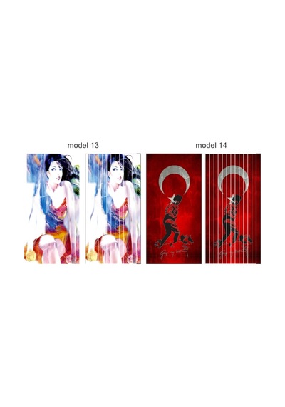Resim Baskılı Branda Kapı Sinekliği 100X200 Cm