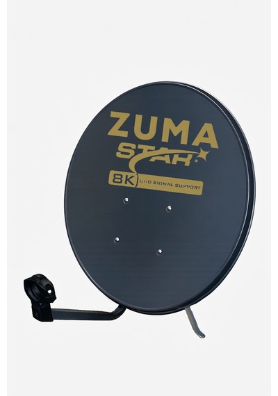 Zumastar 85cm 0.70mm Çanak Anten Siyah
