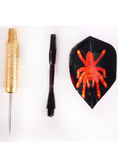 Delta 20 Gr. Dart Oku 3 Lü Set - Çelik Uç + Pirinç Gövde + Renkli Kanat - Dart Oku Seti