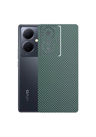 Kapps Vivo V29 Lite İle Uyumlu Fiber Serisi Premium Arka Kapak Kaplama Kenarlar Yoktur 52717244