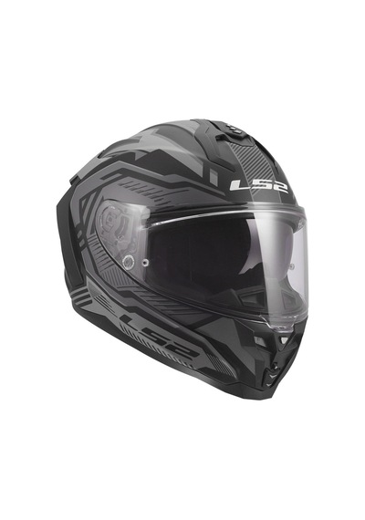 Ls2 Challenger 2 Dravix Kapalı Kask Mat Gri
