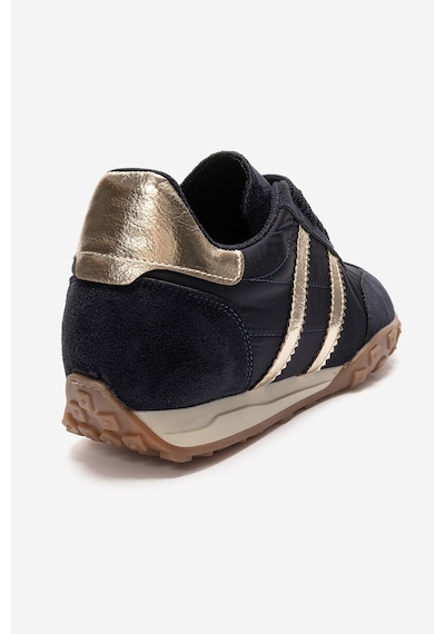 Flux Lacivert Süet Kadın Günlük Sneaker