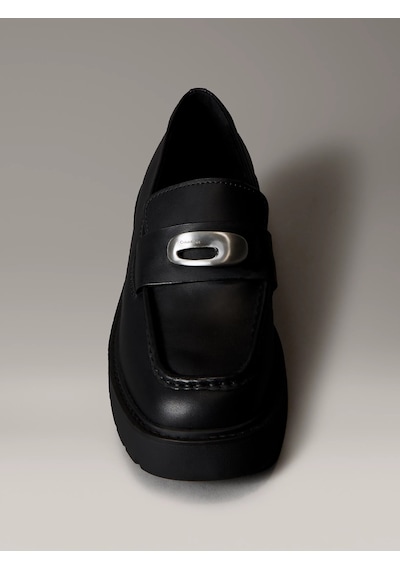Calvin Klein Kadın Loafer Ayakkabı Yw0yw01912beh Siyah
