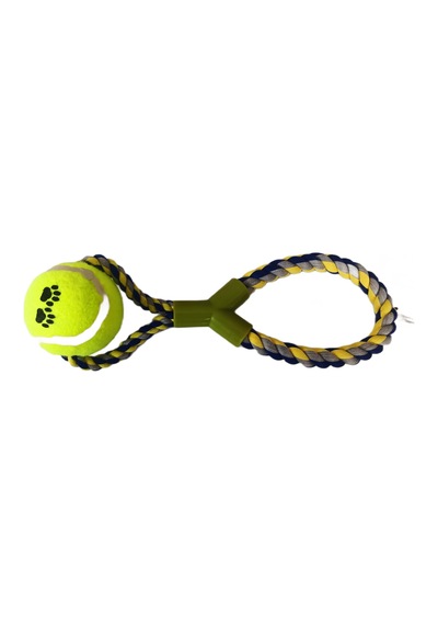 Markapet Tenis Toplu Y Şekilli Köpek Oyuncağı 7 x 27 CM