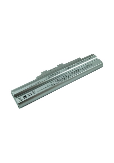 Retro Sony Vaio Vgn-aw11 Uyumlu Laptop Bataryası Pil Vgp-bps13 Vgp-bps21 - 6 Cell 11.1v 4400mah Silver Gümüş