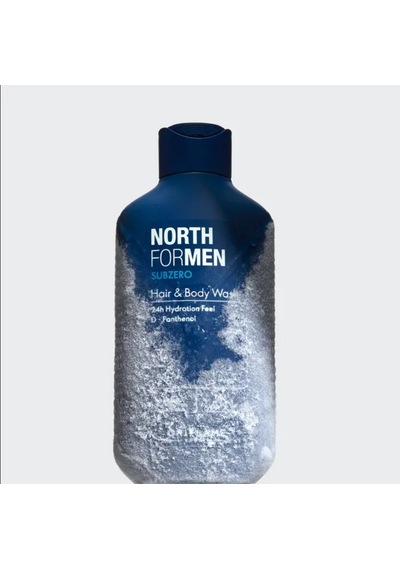 North For Men Subzero Saç Ve Vücut Şampuanı Tüm Saçlar