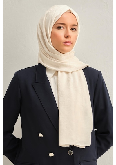 Armine Trend Lyon Şal - 2 - Krem 246964